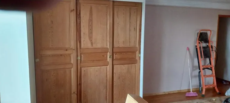 Création et fabrication d'un dressing sur mesure avec 3 portes coulissantes, Montbrison, Blein Cuisines et Bains